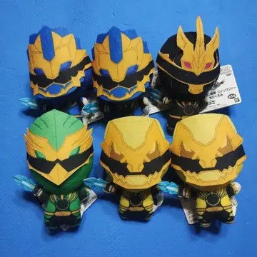 넘버원 전대 고쥬쟈 SD 인형 택 포함 6개 세트