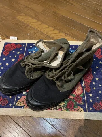 밀리터리 부츠 하이컷