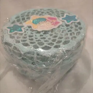 2003년 리틀트윈스타 뜨개 바스켓 소품함 레이스 미사용 레어