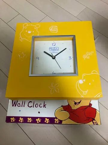디즈니 곰돌이 푸 벽걸이 시계 DISNEY