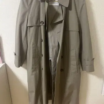 카키 트렌치코트 벨트 포함
