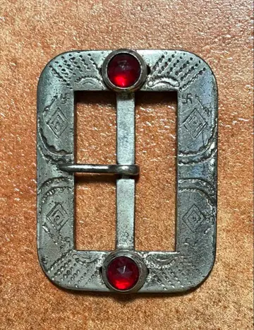 1930-40년대 빈티지 스터드 벨트 버클 할리 BUCO