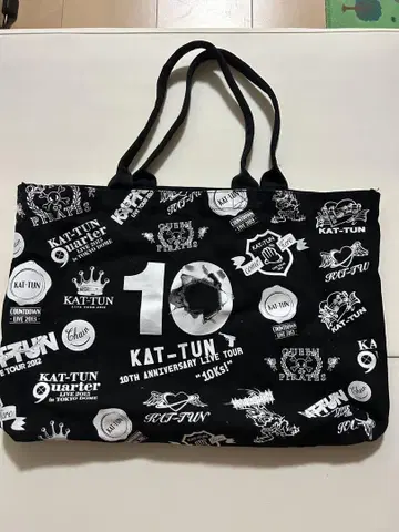KAT-TUN 10주년 라이브 투어 토트백