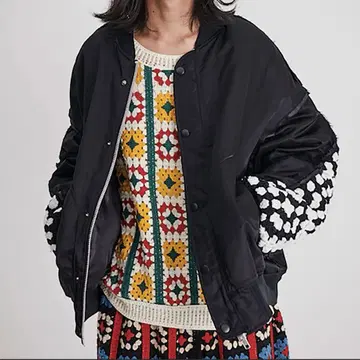 DISCOVERED CROCHET SLEEVE MA-1