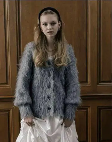 THE TOE PIGALLE SHAGGY CARDIGAN