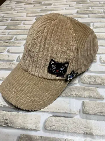 ANNA SUI 코듀로이 캡