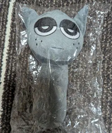 Sprunki Plush 스플렁키 그레이 고양이 봉제 인형