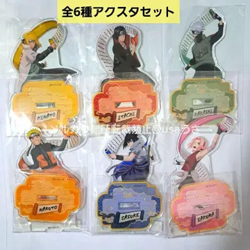 NARUTO-나루토- 돌풍전 팝업 스토어 아크릴 스탠드 전 6종 세트