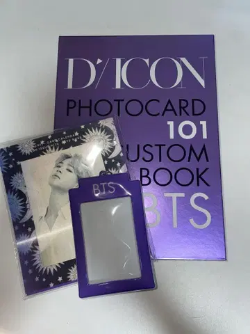 BTS DICON PHOTOCARD 101 : CUSTOM BOOK