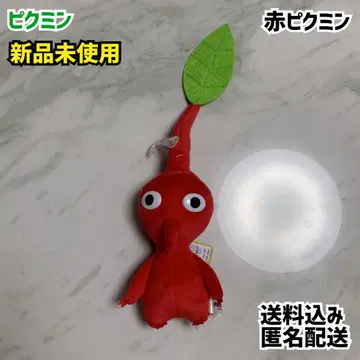 피크민 봉제 인형 빨간색 피크민 미사용 새상품