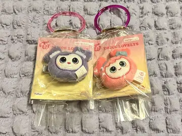 TWICE LOVELYS 사나 허벅지 봉제 인형 헤어핀 세트