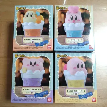 별의 커비 캐릭터 플로트 케이스 4종류 세트 미개봉품