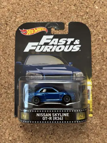 핫휠 NISSAN SKYLINE GT-R (R34) 와이스피