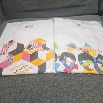 미개봉 새상품 아라시 T셔츠 2매 세트