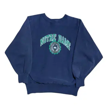 90s Champion 리버스 위브 NOTRE DAME 자수 택