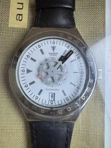 새상품급 빈티지 Swatch [Spinnin] 자동 와인딩
