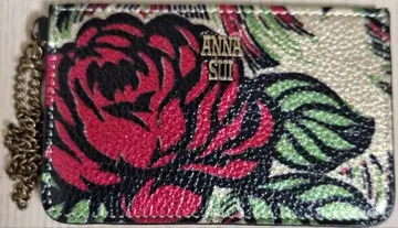 안나수이/ANNA SUI 로즈 패턴 카드 케이스