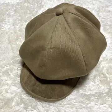 CA4LA 카시라 헌팅 캡 코튼 가죽 돈피 스웨이드 느낌