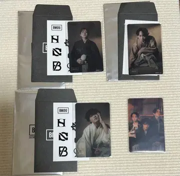 BMSG 루이 타이키 카논 일본 의류 클리어 카드 외