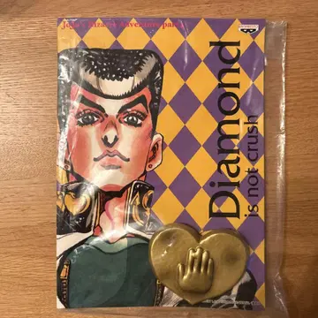 [ 익명 배송 ] 죠죠의 기묘한 모험 제일복권 F상 죠죠 배지 죠스케