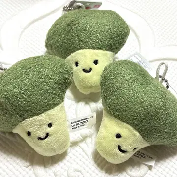 [ 3종 세트 ] DAISO 다이소 키체인 ( 채소 ) 브로콜리