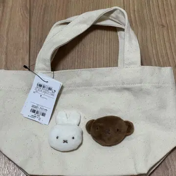택 포함 새상품 미피 봉제 인형 포함 토트백