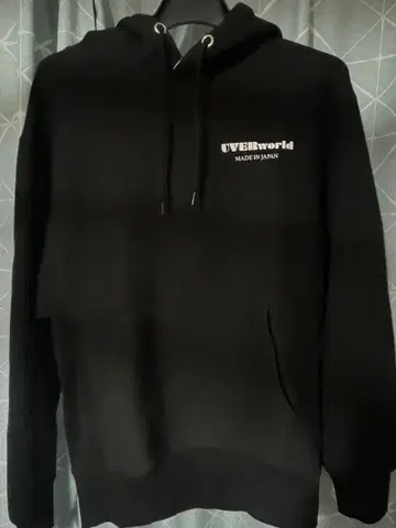 uverworld 후드 부착 후드티 블랙