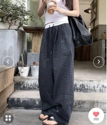 Vipoa 체크 팬츠