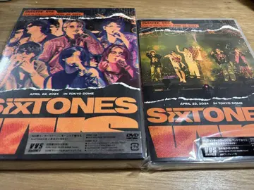 SIXTONES LIVE DVD VVS 초회반 일반ver