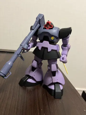 HGUC 돔/릭 돔 완성품 무광택 처리됨