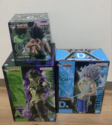 HUNTER x HUNTER 피규어 세트 A, C, D