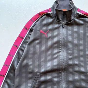 [ PUMA ] 트랙 자켓 핑크 저리 Y2K 푸자 S~M