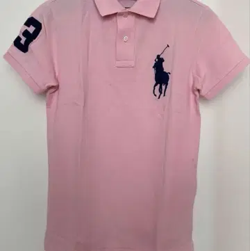 랄프 로렌 빅포니 핑크 피케 셔츠