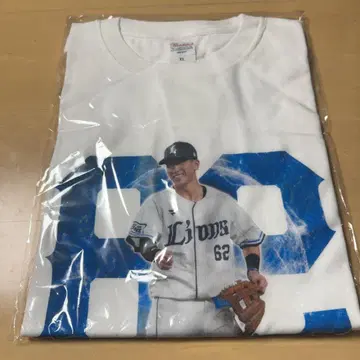 사이타마 세이부 라이온즈 1000엔 복권 T셔츠 타키자와 나츠오