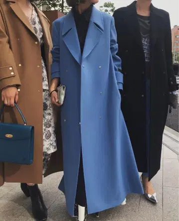 AMERI BELT FLARE LONG COAT S 사이즈