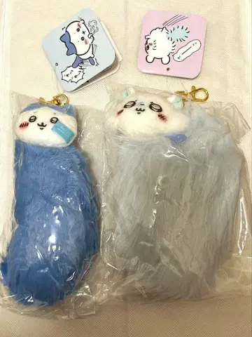 치이카와 (먼작귀)  꼬리 마스코트 하치와레 모몽가 세트