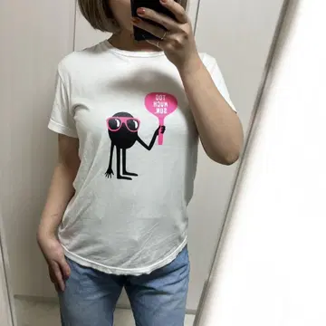Genevieve Goutteckler BEAMS 티셔츠 한정판 로고
