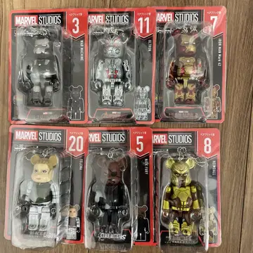 MARVEL STUDIOS 베어브릭 피규어 세트