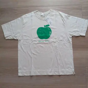 Natural Lanudry 사과 프린트 T셔츠