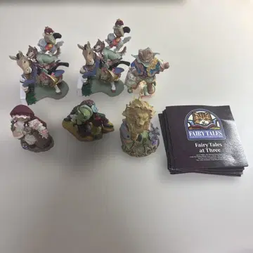 카이요도 페어리 테일 피규어 6체 세트 설명서 포함