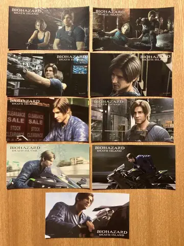 105 바이오하자드: 데스 아일랜드 스티커 컬렉션 레온