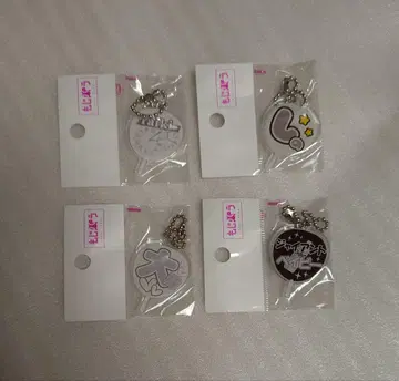 모지파라 부채 아크릴 키링 timelesz
