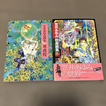 카사이 아유미 탐미 화집 몽미사샤세 월야 그림 2권 세트