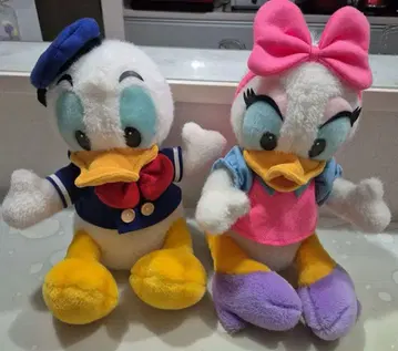 도널드 덕 & 데이지 덕 봉제 인형