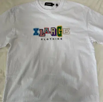 XLARGE 화이트 T셔츠