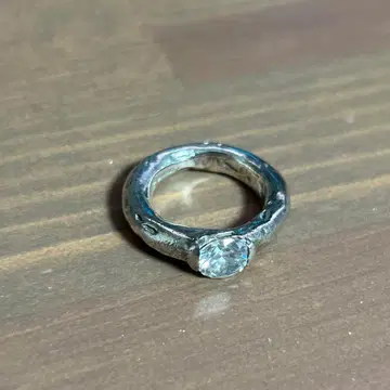 e.m 실버 지르코니아 반지 9호