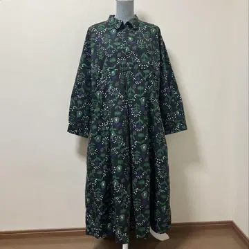 서울 리  롱 원피스 가을 면100%