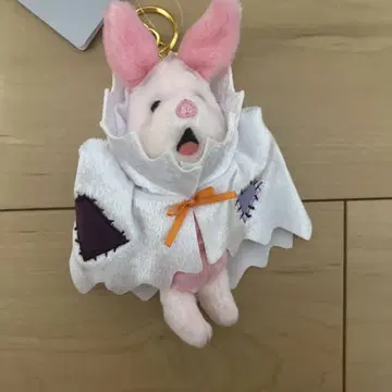 디즈니 스토어 할로윈 피글렛 유령 봉제 인형 키체인
