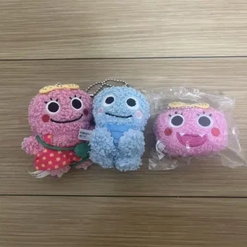 자와자와 숲의 간코짱 봉제 인형 공 체인 가챠가챠