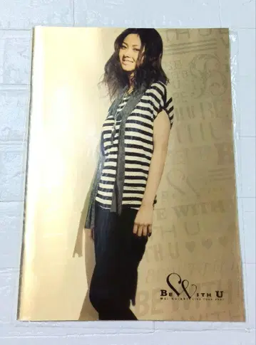 새상품 쿠라키 마이 팜플렛 LIVE TOUR 2007 BE WITH U